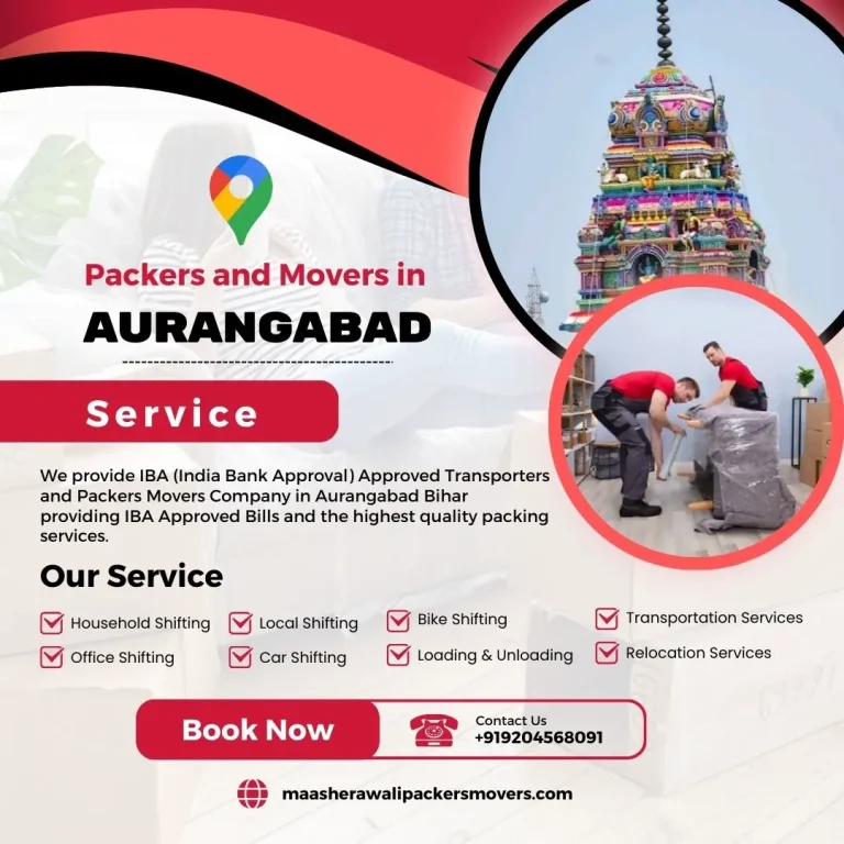 Packers and Movers in Aurangabad