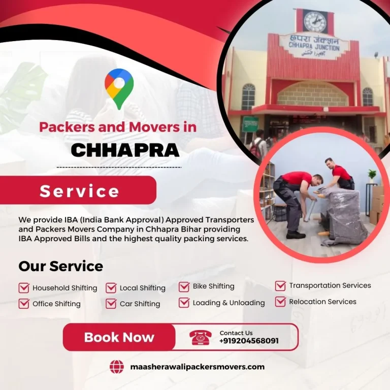 Packers and Movers in Chhapra