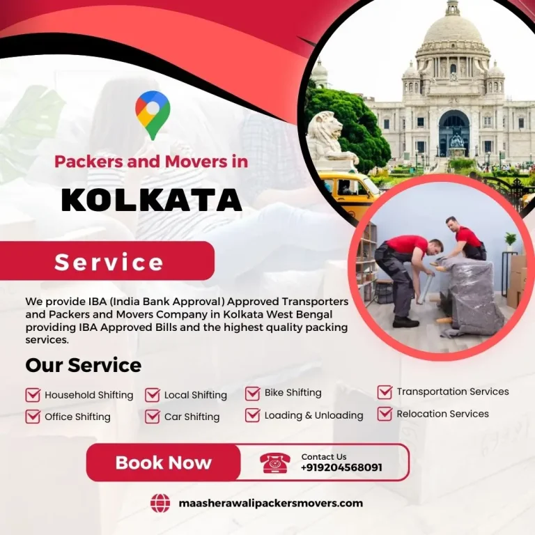 Packers and Movers in Kolkata